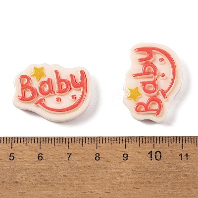 Baby Theme Opaque Resin Decoden Cabochons CRES-O007-02C-1