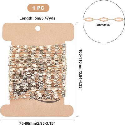 Brass Dapped Chains CHC-FH0001-01G-1