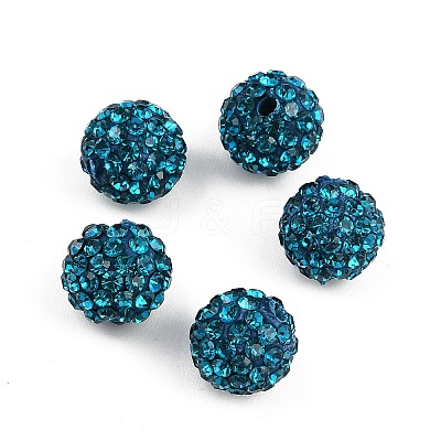 Pave Disco Ball Beads RB-Q195-10mm-229-1