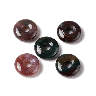 Natural Indian Agate Pendants G-E135-03A-1