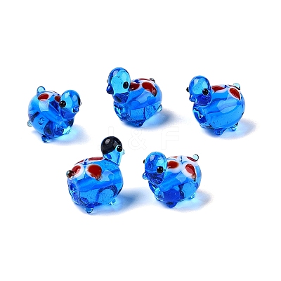 Handmade Lampwork Beads Strands LAMP-N024-36C-1