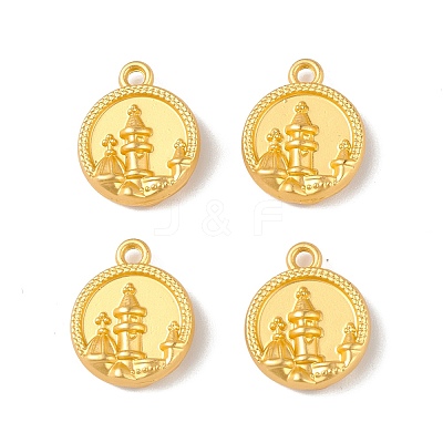 Alloy Pendants PALLOY-M205-02G-1