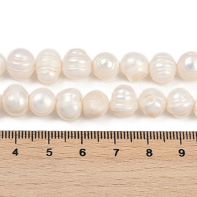 Natural Cultured Freshwater Pearl Beads Strands PEAR-I007-07Z-08C-1