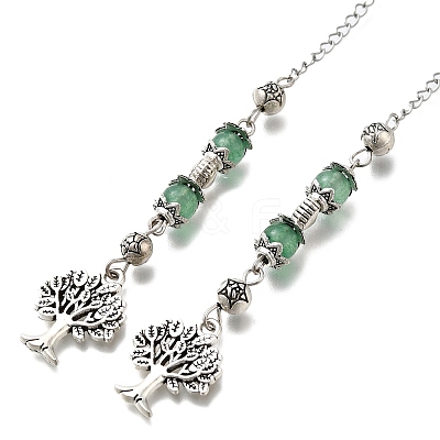 Alloy Tree Dowsing Pendulums G-M447-01ASP-1