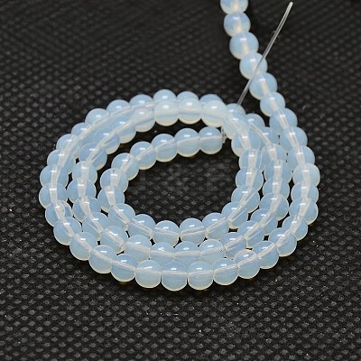 Round Opalite Beads Strands GLAA-F033-10mm-01-1