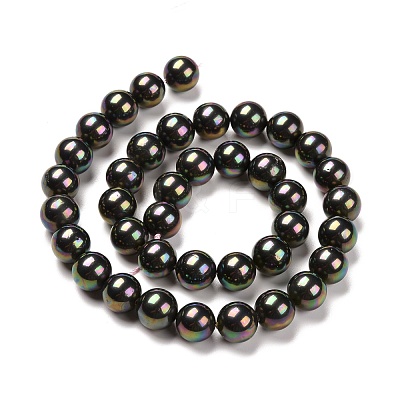 Shell Pearl Bead Strands X-BSHE-L025-05-10mm-1