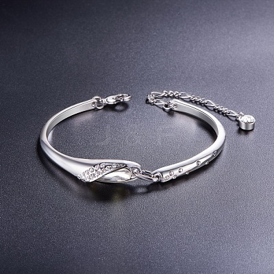 Alloy Link Bracelets JB72G-1