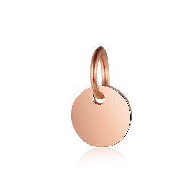 Ion Plating(IP) 304 Stainless Steel Pendants STAS-I311-32A-RG-1