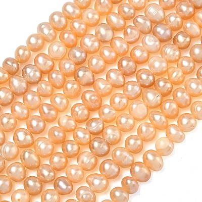 Natural Cultured Freshwater Pearl Beads Strands PEAR-L034-11C-1