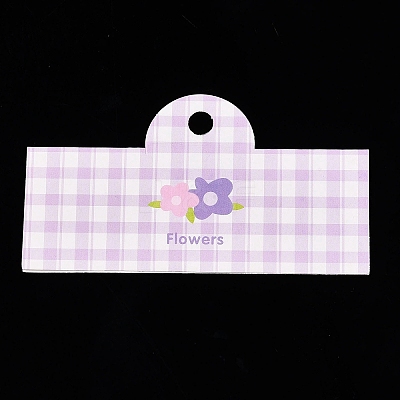 Paper Foldable Tartan Header Cards CDIS-T004-26B-1