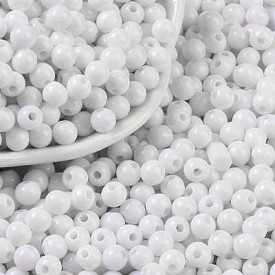 Opaque Acrylic Beads LS-SACR-A007-01C-17-1