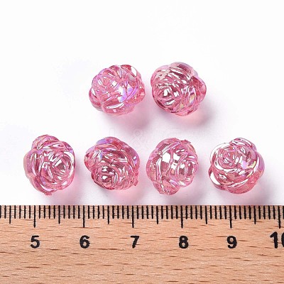 Transparent Acrylic Beads TACR-S154-33C-705-1