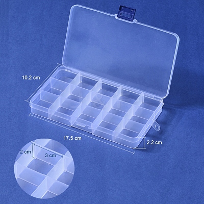 Plastic Bead Storage Containers X-CON-Q026-02A-1