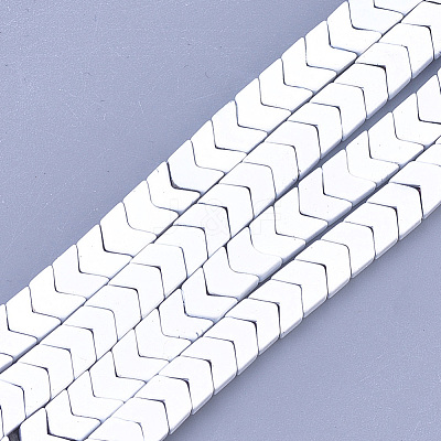 Spray Painted Non-magnetic Synthetic Hematite Beads Strands X-G-T124-06L-1