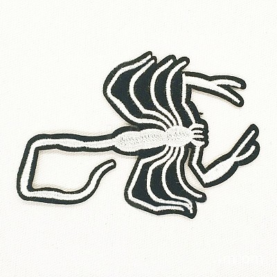 Computerized Embroidery Cloth Iron on/Sew on Patches DIY-F034-D09-1