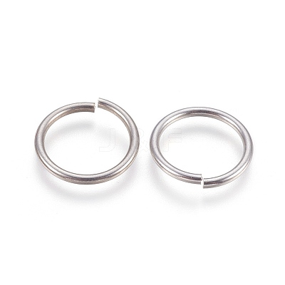 Tarnish Resistant 304 Stainless Steel Saw Cut Open Jump Rings STAS-P212-25P-06-1