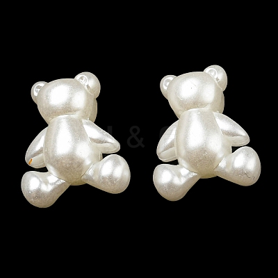 ABS Imitation Pearl Beads X-OACR-K001-31-1