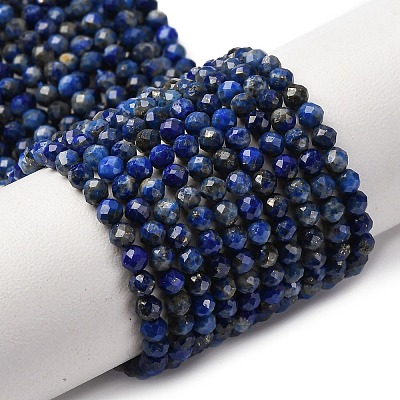 Natural Lapis Lazuli Beads Strands G-D320-A03-3mm-1