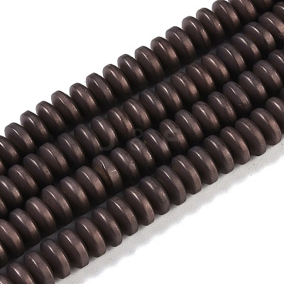 Electroplated Synthetic Non-magnetic Hematite Beads Strands G-E618-08B-1