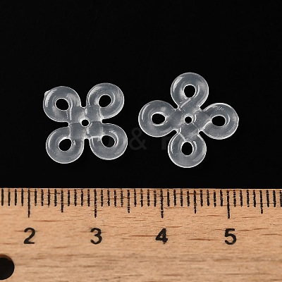 Transparent Acrylic Beads OACR-H042-03A-1