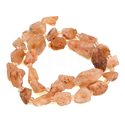 Raw Rough Heated Natural Citrine Beads Strands GG-CBA0B77-A11-01-1