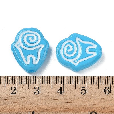 Handmade Lampwork Beads LAMP-D003-04F-1