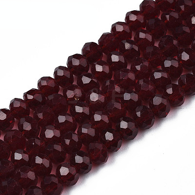 Glass Beads Strands EGLA-A034-T4mm-D32-1