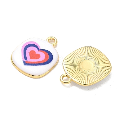 Printed Brass Pendants KK-CBAF9BC-08G-1