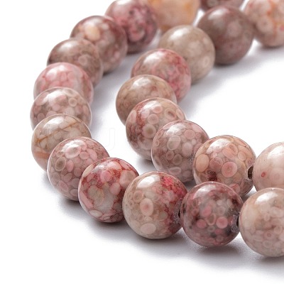 Natural Maifanite/Maifan Stone Beads Strands X-G-P451-01A-A-1