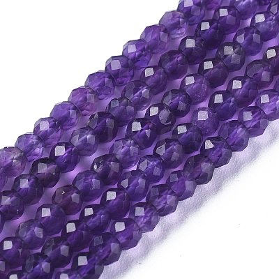Natural Amethyst Beads Strands G-E560-Q03-1