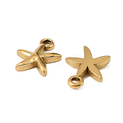 304 Stainless Steel Pendants STAS-F321-07G-01-1