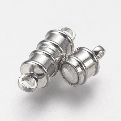 Brass Magnetic Clasps with Loops MC026-NF-1