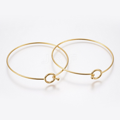 Ion Plating(IP) 304 Stainless Steel Expandable Bangle Making STAS-F148-01G-1