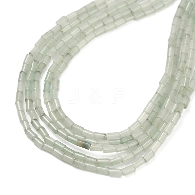 Dyed Natural White Jade Beads Strands G-P600-B07-01B-1