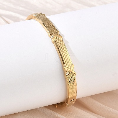 304 Stainless Steel Hinged Cuff Bangles SA-CBAB92B-19G-1