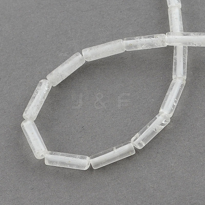 Natural Quartz Crystal Beads Strands X-G-R181-22-1