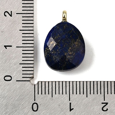 Dyed Natural Lapis Lazuli Pendants G-Z090-01G-07-1