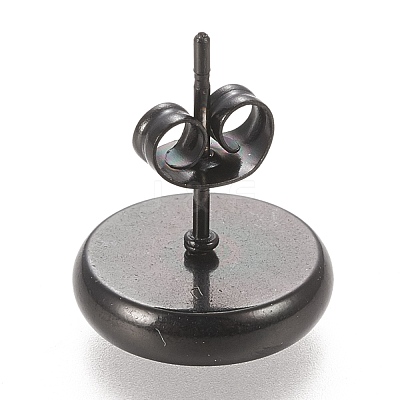 304 Stainless Steel Stud Earring Settings X-STAS-K202-05D-B-1