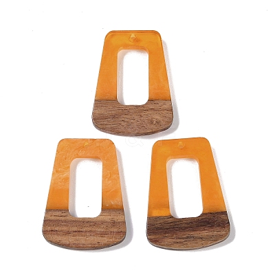 Resin & Wood Pendants LS-WOOD-F015-11F-1