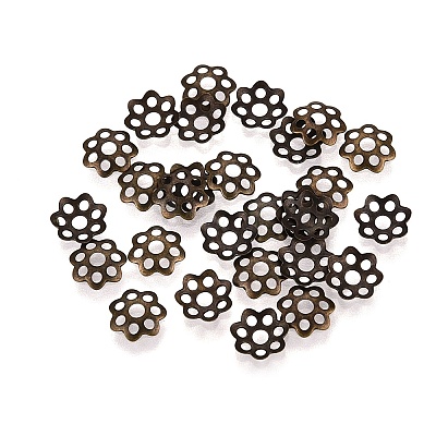 Iron Bead Caps X-IFIN-R197-AB-1