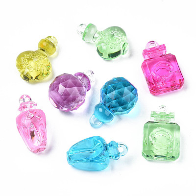 Transparent Acrylic Pendants TACR-S149-18-1
