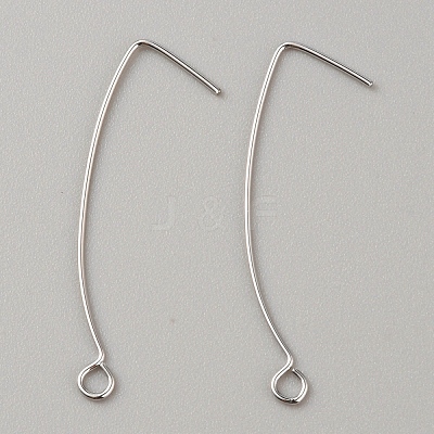 Brass Earring Hooks LS-KK-WH0044-141D-P-1