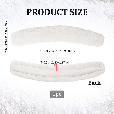 1Pc Artificial Fox Wool Collar for Women DIY-PH0035-54C-1