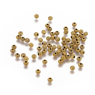 Tibetan Style Spacer Beads GLF0300Y-NF-1