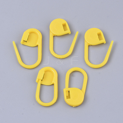 Plastic Knitting Crochet Locking Stitch Markers Holder TOOL-R028-M-1