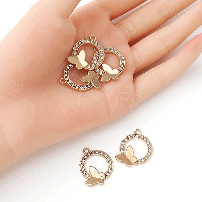 Alloy Crystal Rhinestone Pendants FIND-YW0001-98-1