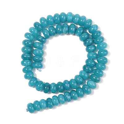 Dyed Natural White Jade Beads Strands G-G107-A07-01-1