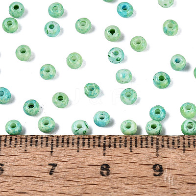 Picasso Glass Seed Beads GL-N001-01B-05-1