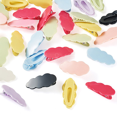 Plastic Alligator Hair Clips for Girls PHAR-TA0001-23B-1