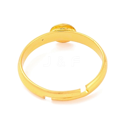 Brass Pad Ring Bases LS-EC161-G-1